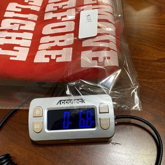 Vintage Remove Before Flight Long Length Sleep Shirt Single Stitch Size L Red - Picture 10 of 10